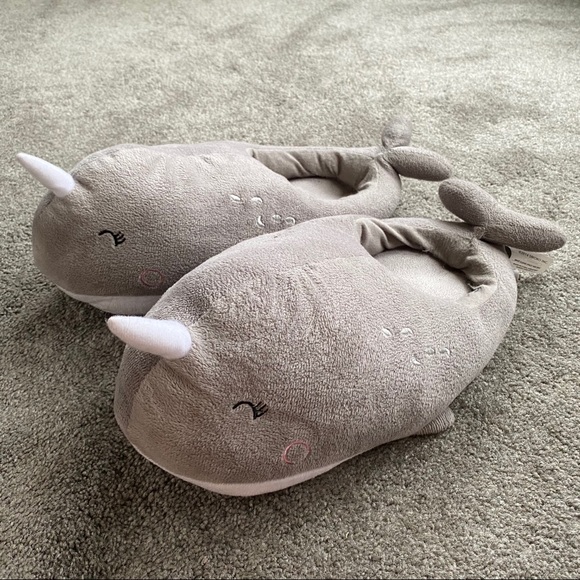 3/$24 Smoko Narwhal Slippers